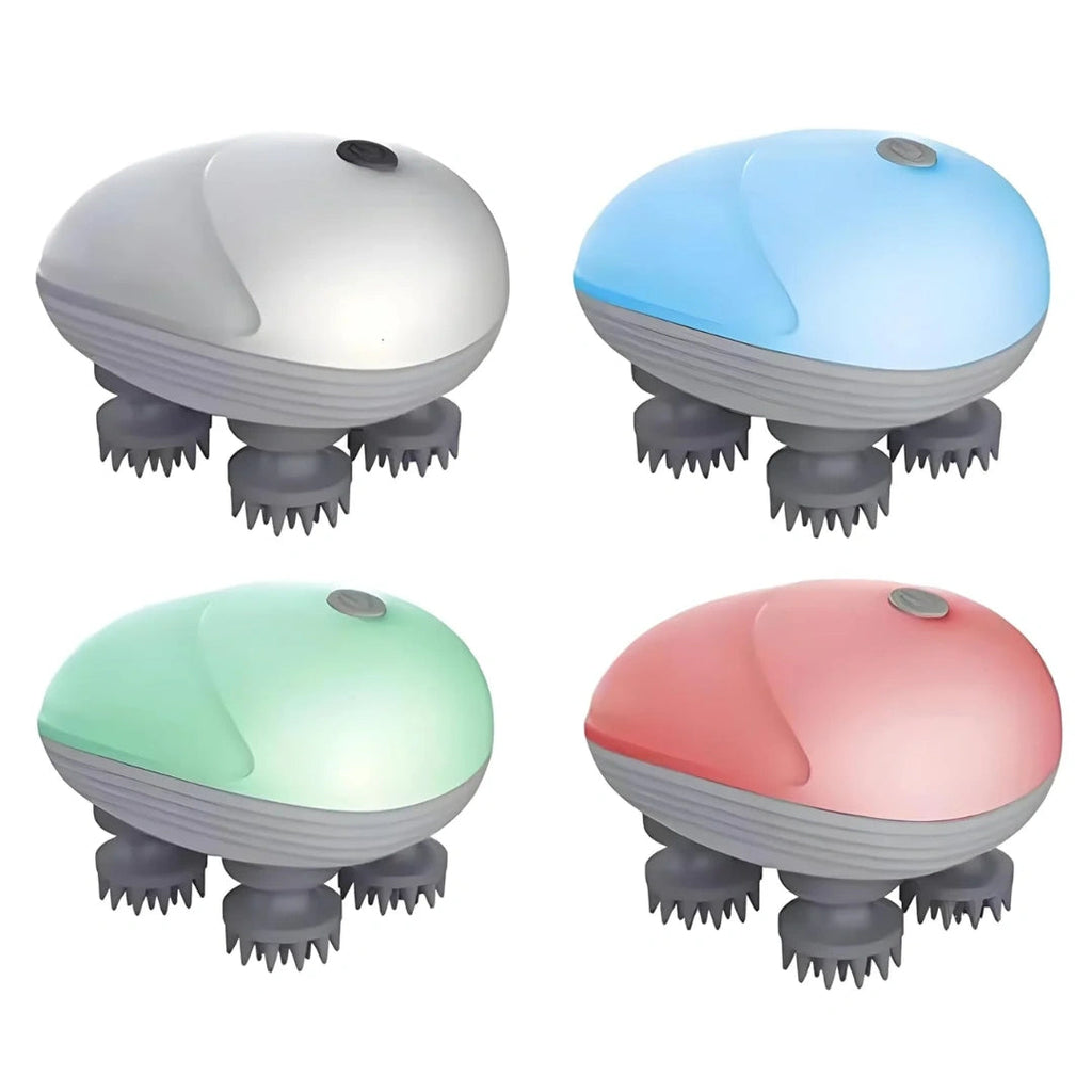 Electric Scalp Head Massager – Portable Stress Relief