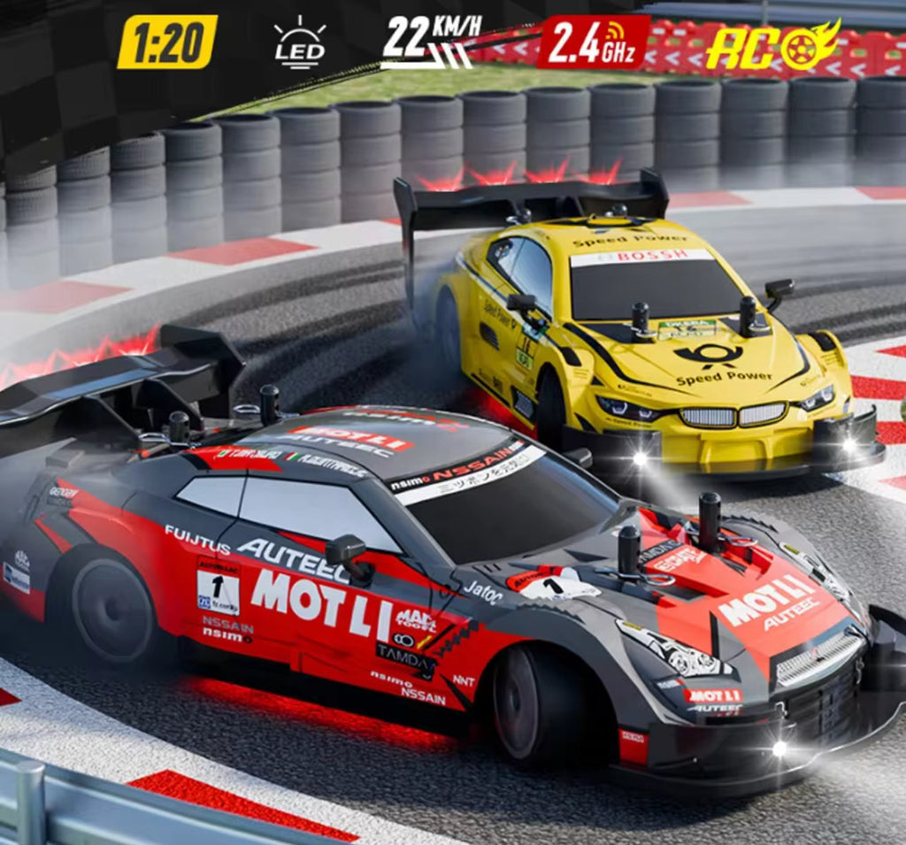 Turbo Remote Controlled Car - 35km/hr Speed