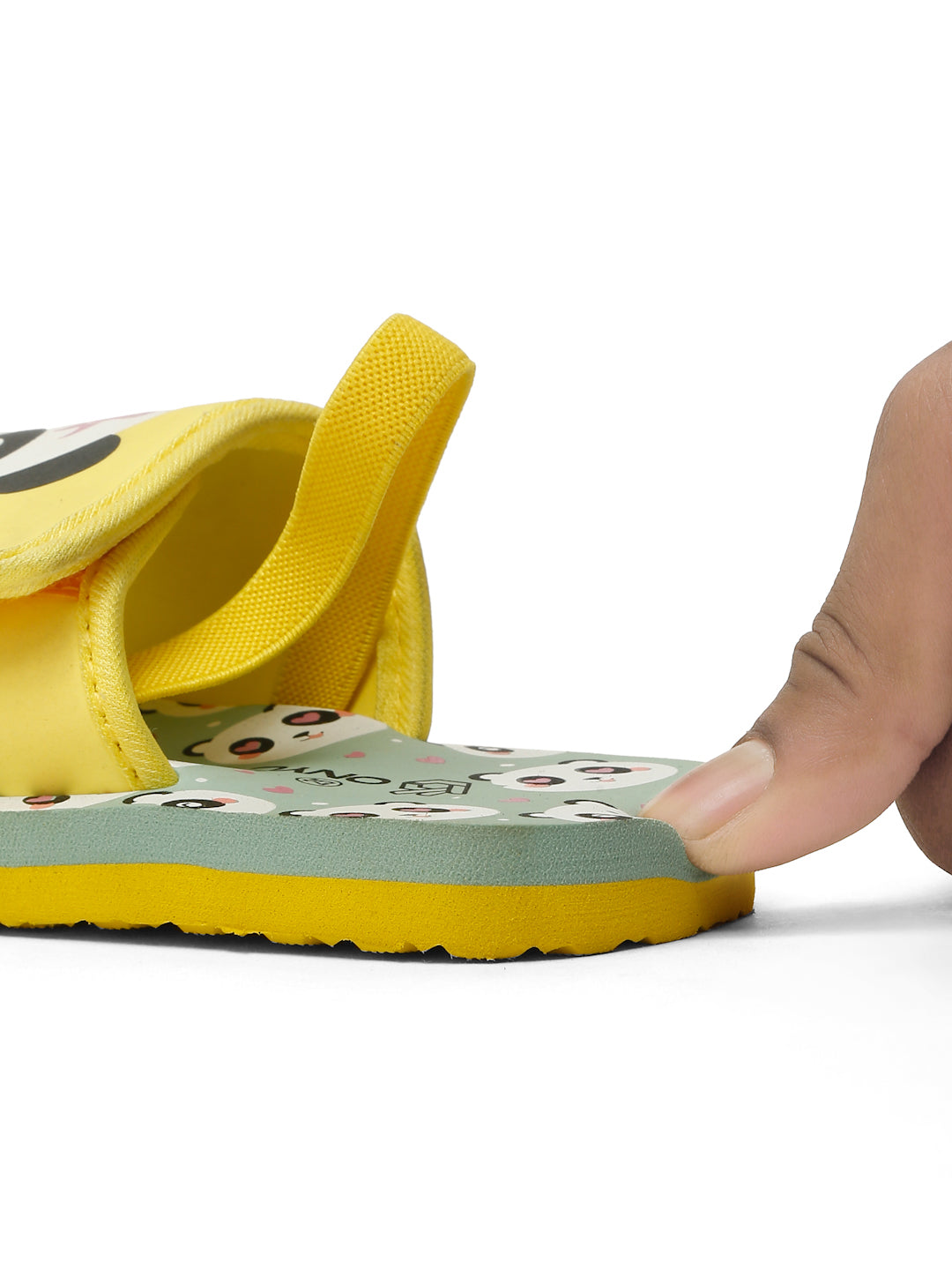 Panda Sliders/Flipflops With Adjustable Strap & Back Support (Girls)