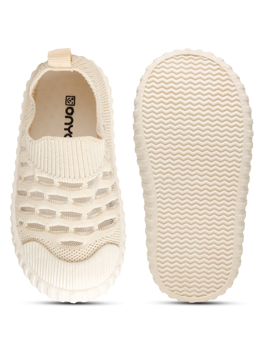 Cloudy Toddlers' First Step Shoes - Beige (Unisex)