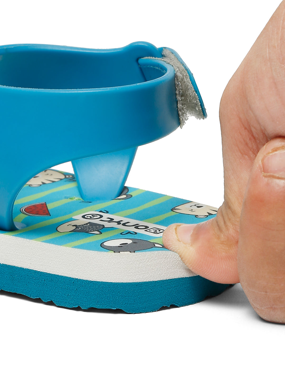 Premium Tiger Candy Flip-flops -  Sky Blue (Boys)