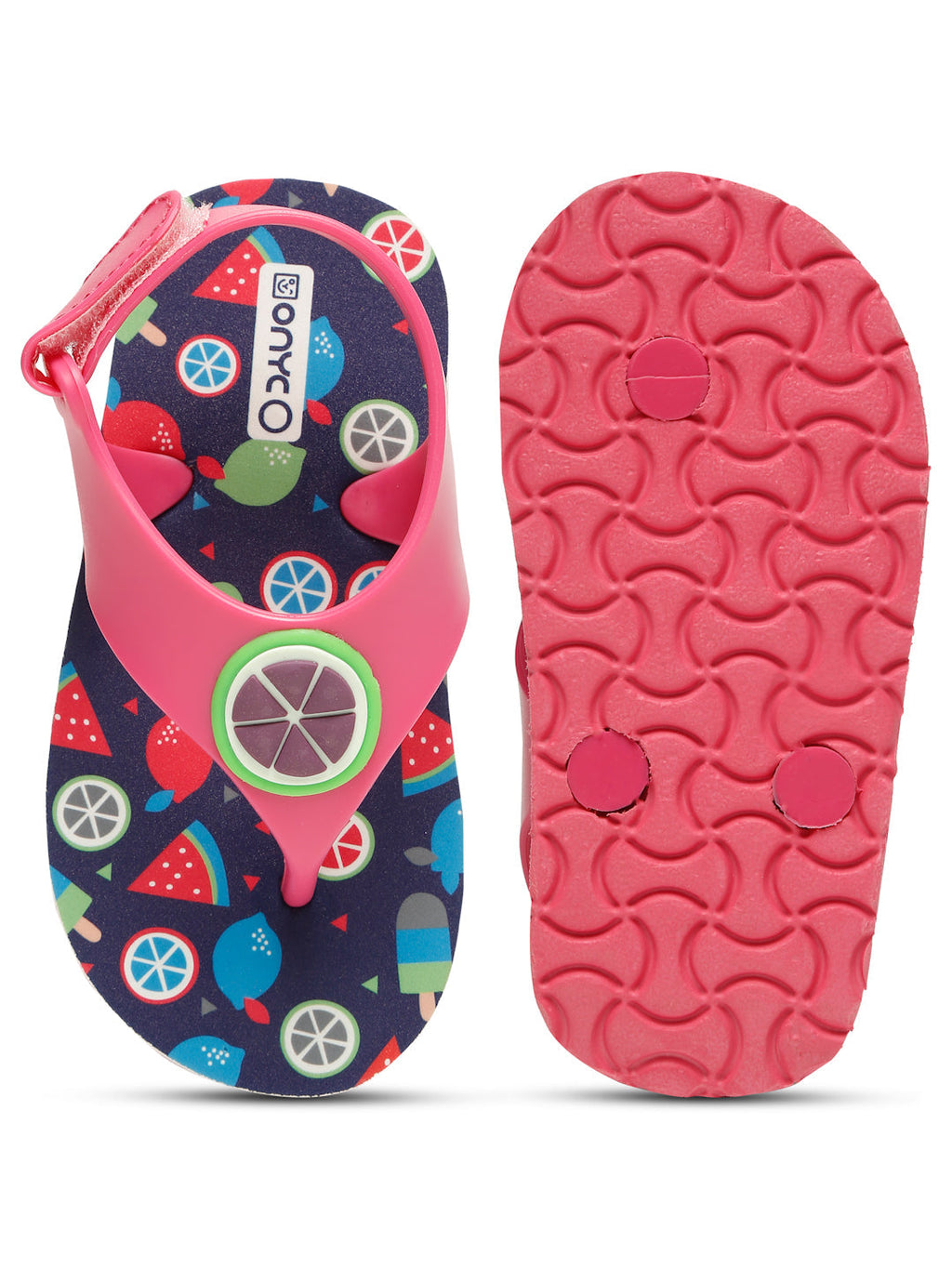 Premium Watermelon Candy Flip-flops - Pink (Girls)