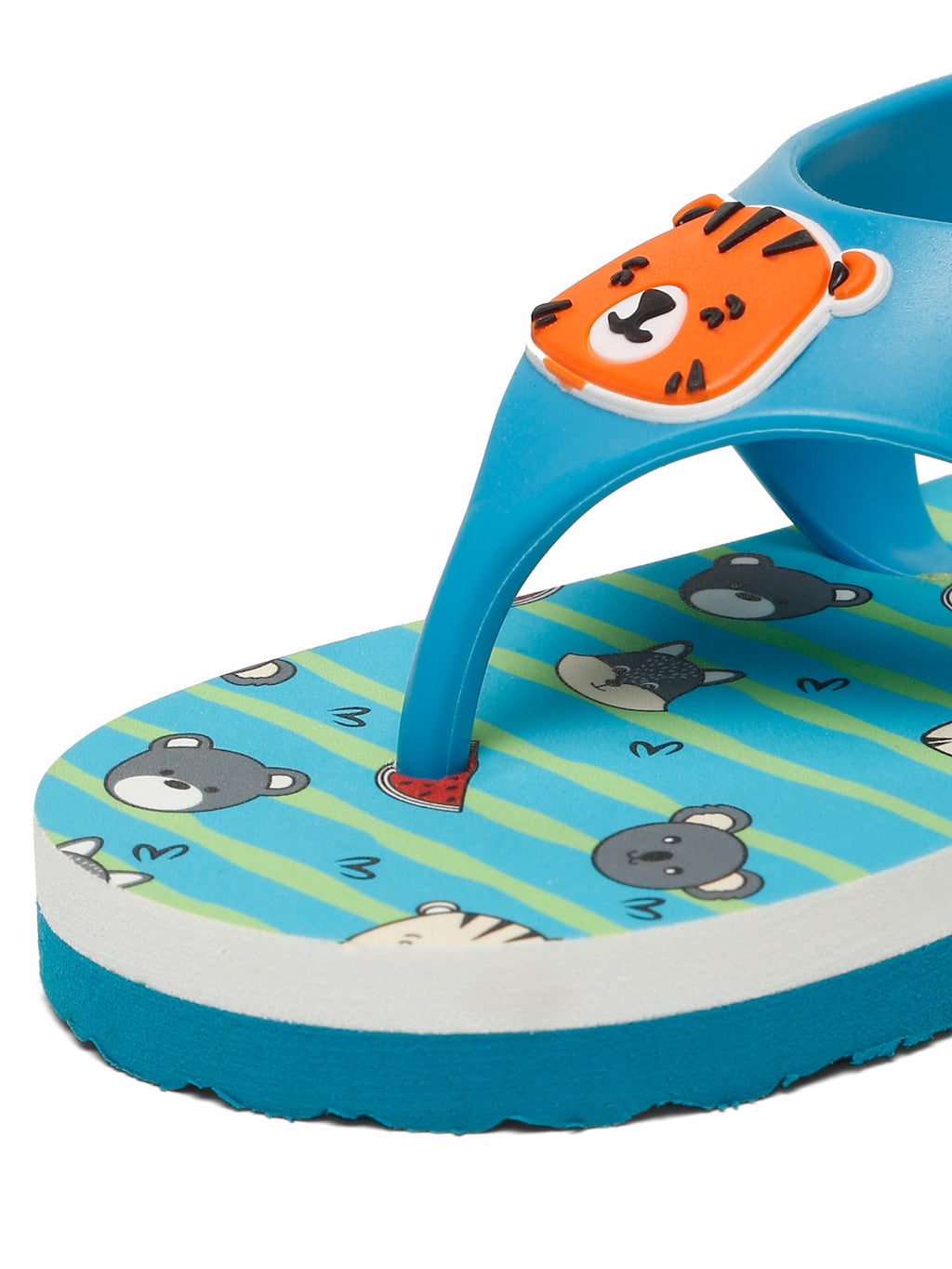 Premium Tiger Candy Flip-flops -  Sky Blue (Boys)