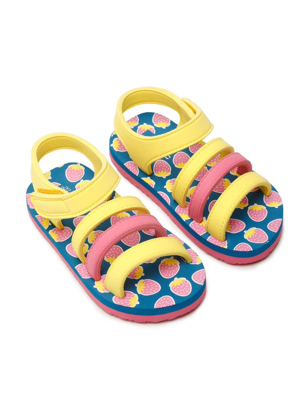 Premium Blossom Strawberry Sandals - NavyBlue (Unisex)